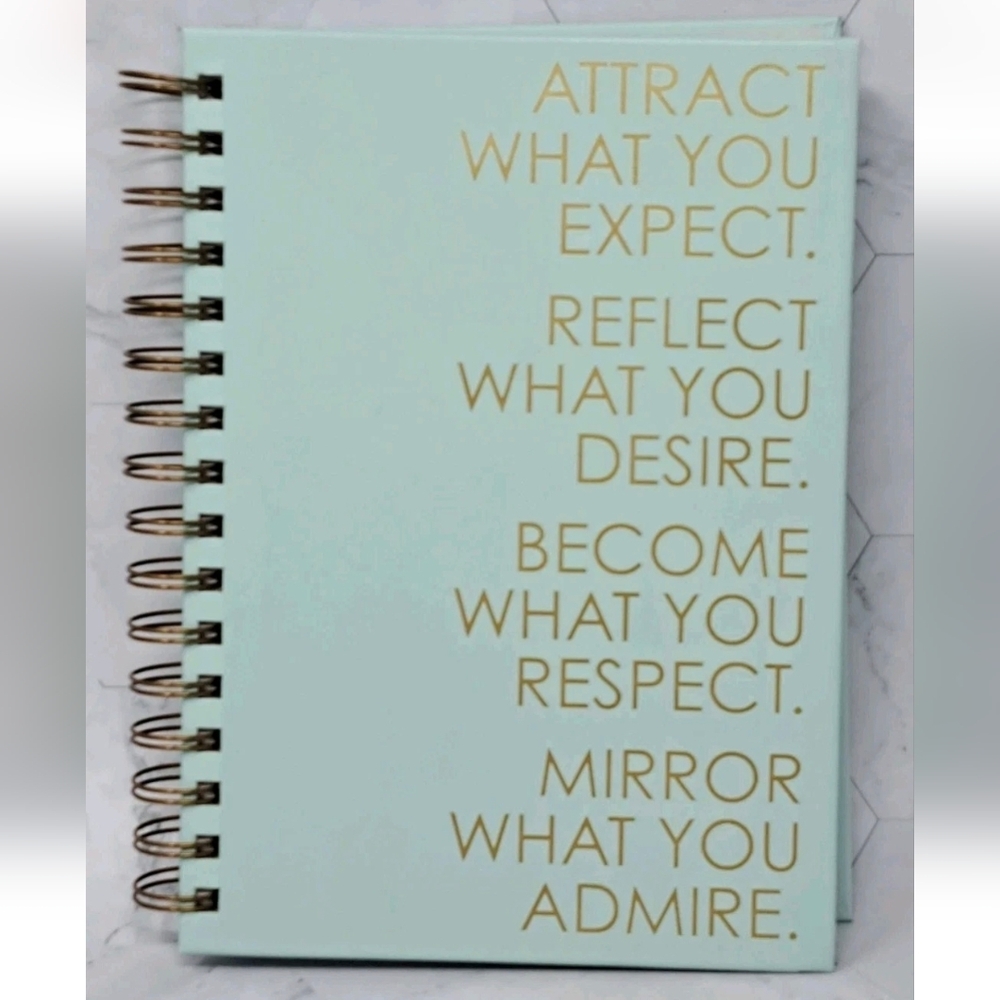 Attract What You Expect Inspirational  Journal - Lady Jayne lined 250 Pages